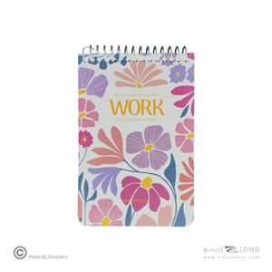 دفتریادداشت 100برگ 10*15سیم ازبالا پیل 