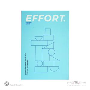 دفتر یادداشت ته چسب14.5*21 همین سریSuccess طرح EFFORT