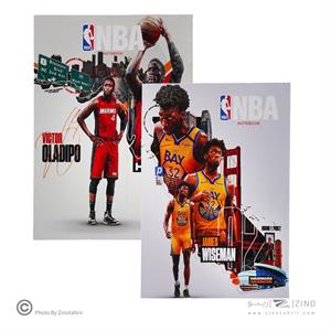 دفتریادداشت سری ان بی ای گلاسه سایز21*14همیشه