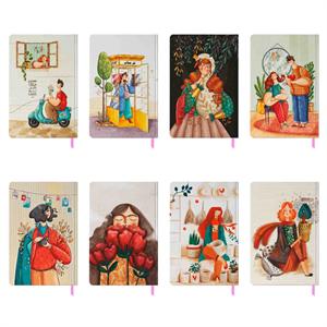 پلنررنگی هفتگی رقعی جلدسخت 15*21 مسترنوت کد406 کارتن 38عددی 