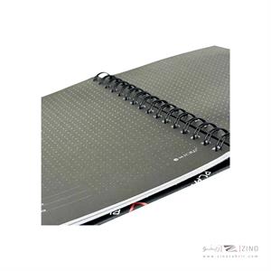 یادداشت100برگی نقطه ای/بولت ژورنال جلدسخت سیمی14*21میکرو کدJ7