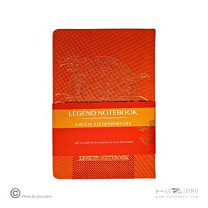 دفتر192 برگ14*21ته دوخت جلد ترمو همیشه سری لجند