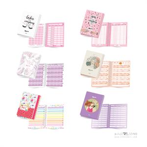 دفتر نوبت دهی (پلنر)A5آبرنگ کدA026