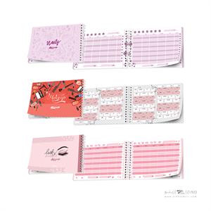 دفتر نوبت دهی (پلنر)A5آبرنگ کدA026