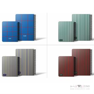 سررسید رقعی جلد سخت سیمی پیل سری لاین سال1405