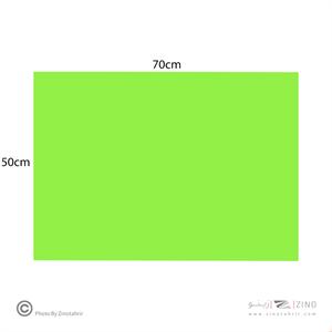 فوم برد3میل سبزروشن70*50