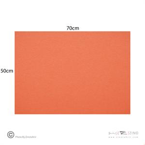 فوم برد3میل نارنجی پررنگ70*50