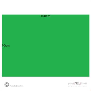 فوم برد3میل سبز70*100