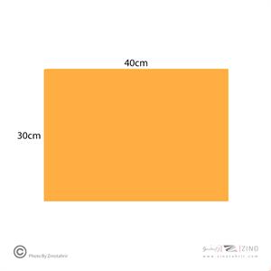 فوم برد5میل نارنجی 40*30