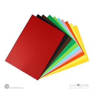 مقواA4رنگی خارجی(10برگ)صبا متالیک