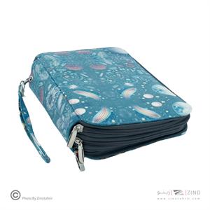 کیف مدادرنگی 150عددی  سه زیپ سری D  لوتو