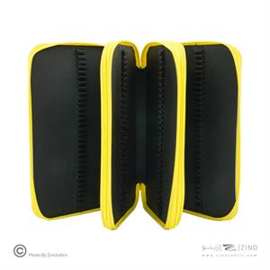 کیف مدادرنگی 150عددی  سه زیپ سری D  لوتو