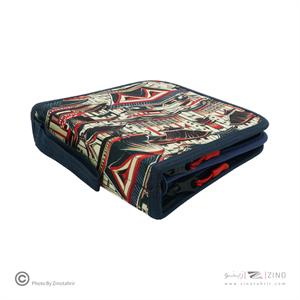 کیف مدادرنگی 72عددی  دوزیپ سری V  لوتو