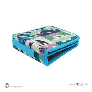 کیف مدادرنگی 60عددی  دوزیپ سری V  لوتو