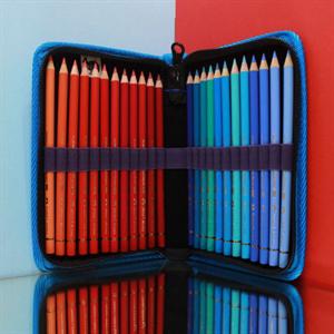 کیف مدادرنگی24عددی تک زیپ سری A لوتو