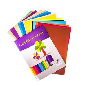 کاغذ 18رنگ 34*24روغنی کلیپس