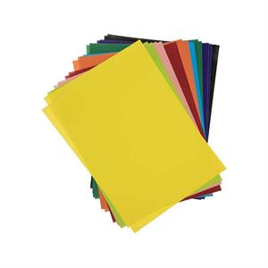 کاغذ 15رنگ A4کلیپس بسته 30برگی