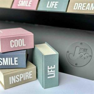 دفتریادداشت سری کیوب پیل پارچه ای 