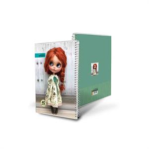 دفتر40برگ عروسکی ایمان کد0107 وزری سیمی