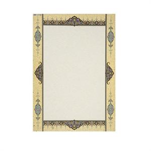 کاغذتذهیب A4 ابروبادی توسن