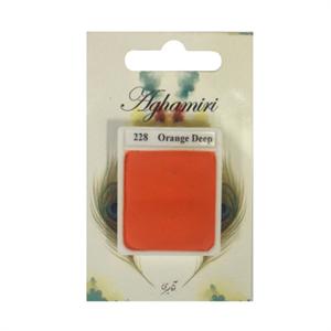 قرص آبرنگ کد 228آقامیری       Orange Deep