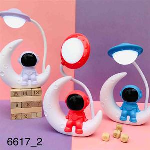 چراغ مطالعه فانتزی همراه با ساعت کدBT-60یاکدHD3435