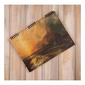 دفترطراحی 40برگ سایزA4سیمی یک روسخت رمانتیک برگ سری راندو کد72151