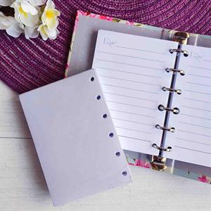 یدک یادداشت کلاسوری 6حلقه 100برگ خطدار برگ سری راندو کد74403