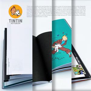 دفتریادداشت سری تن تن  گلاسه سایز21*14 همیشه