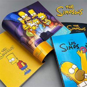 دفتریادداشت سری سیمپسون گلاسه21*14همیشه