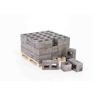 بلوک سیمانی ساده مقیاس1/12تعداد 100عددی اشل